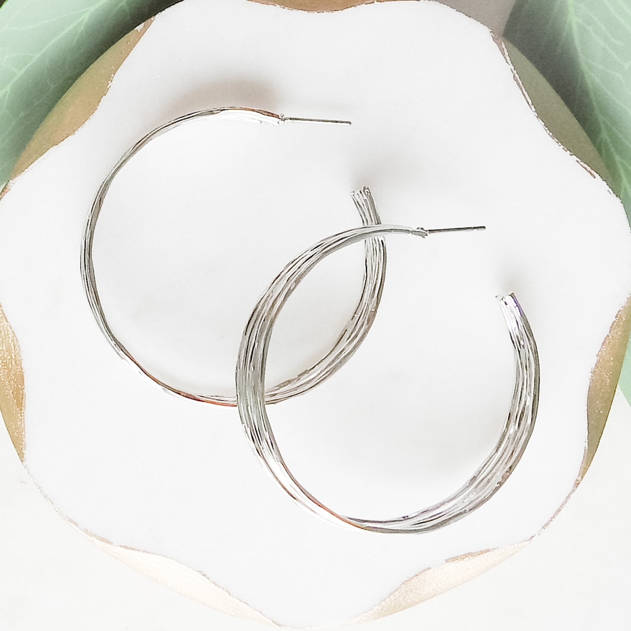 Multi Layered Hoop Earrings