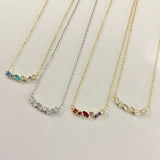 Linny Diamond Row Necklace