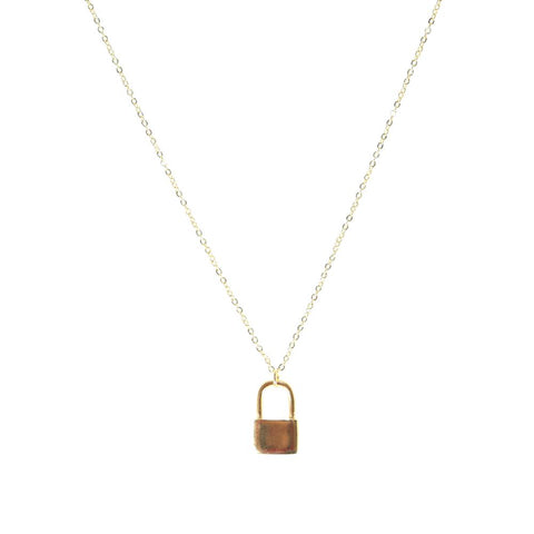 Lock It Chain Necklace