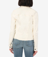 Julia Crop Jacket W/ Drop Shoulder
