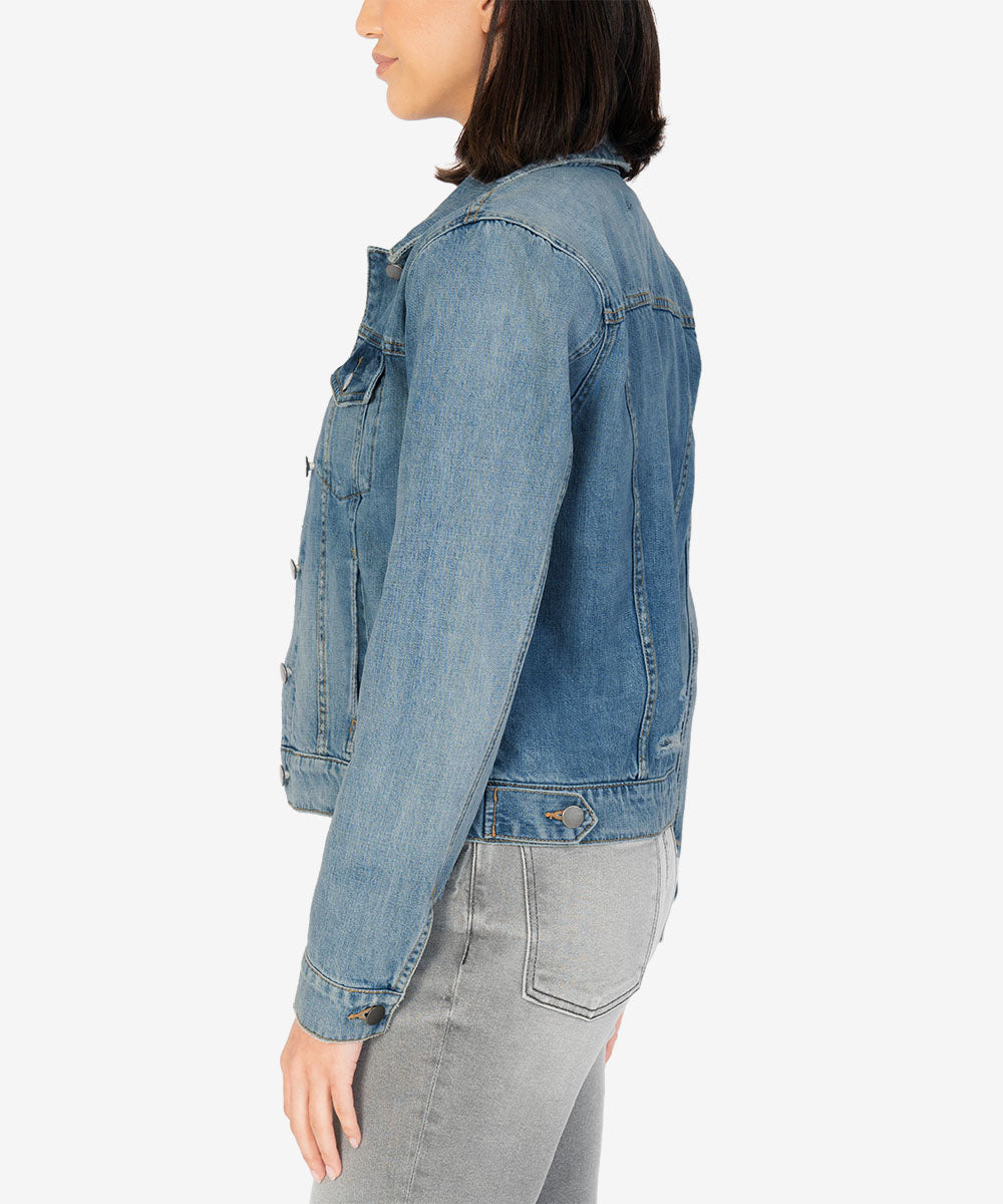 Julia Jacket With Drop Shoulder