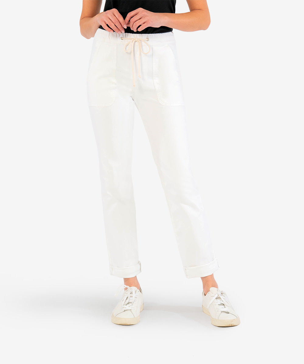 Rachael Pull Up Pork Chop Straight Leg - The 308 Boutique