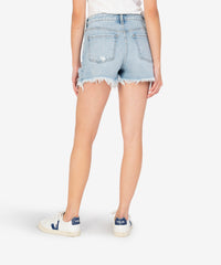 Jane High Rise Short Fray Hem