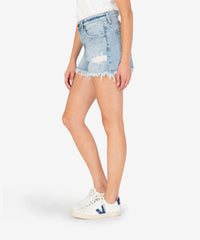 Jane High Rise Short Fray Hem