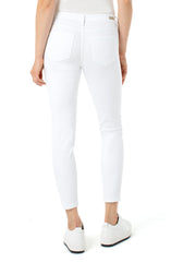 Abby Ankle Skinny 28" Ins - Bright White 4