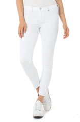 Abby Ankle Skinny 28" Ins - Bright White 3