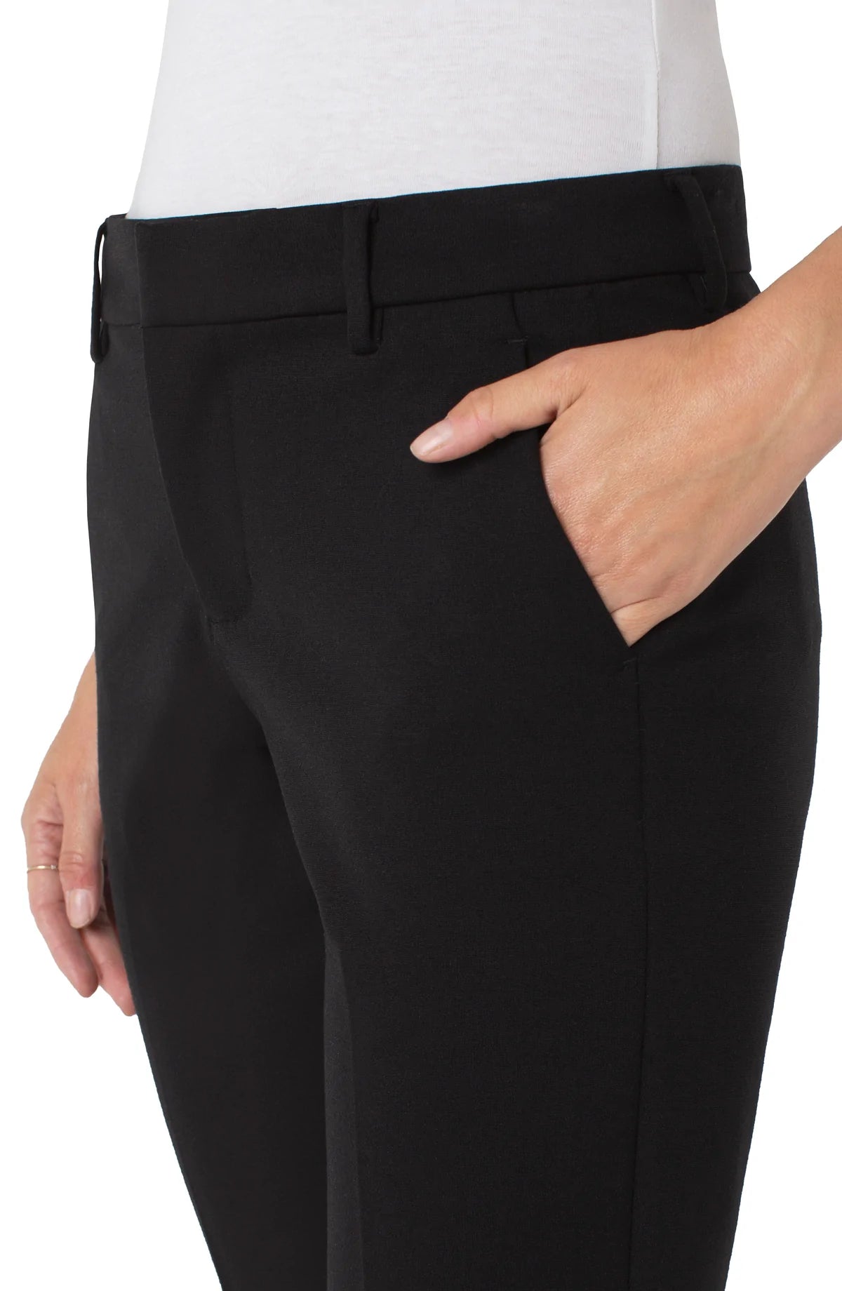 Kelsey Knit Trouser 29" - Black 3