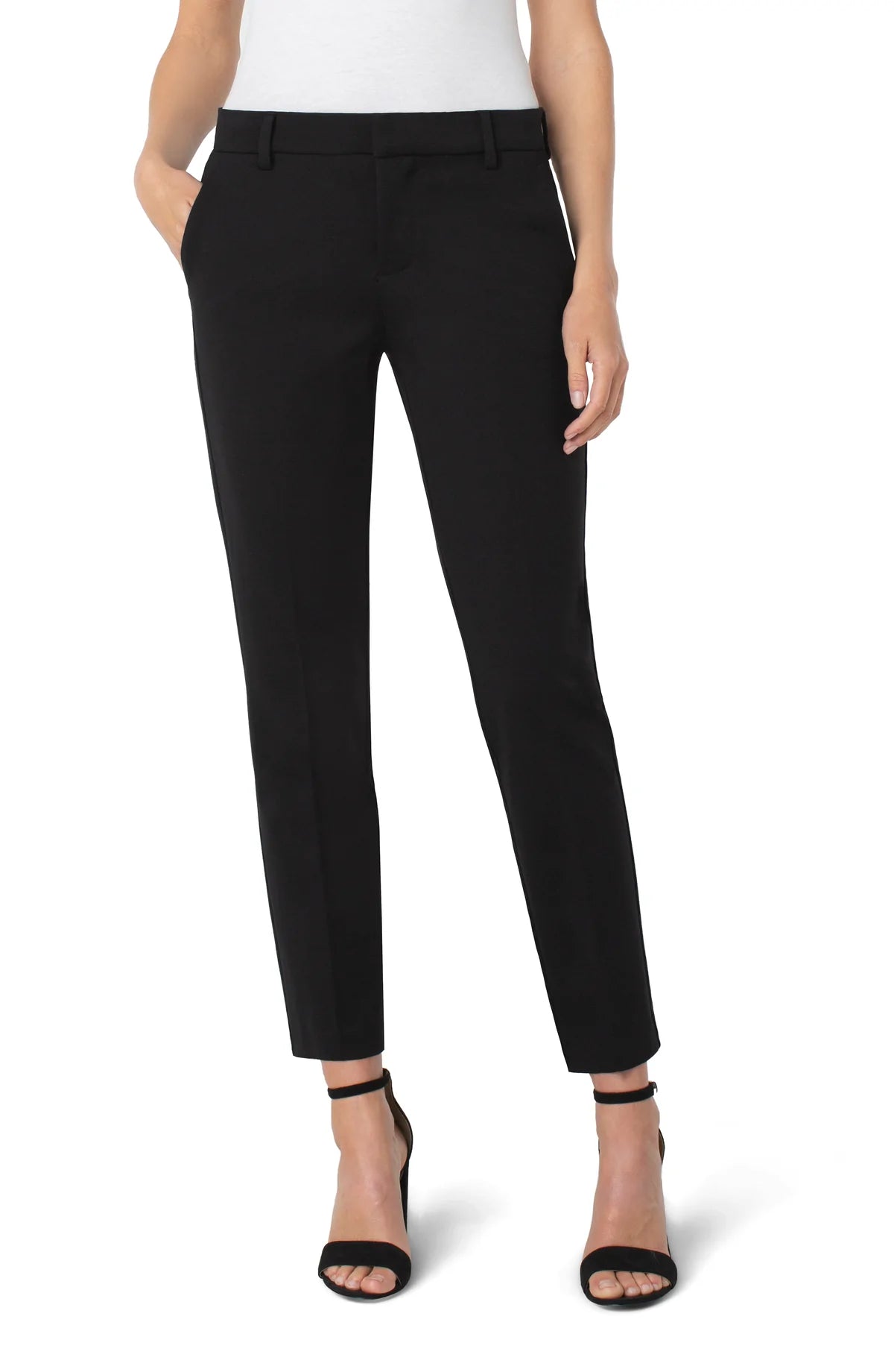 Kelsey Knit Trouser 29" - Black 1