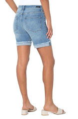 Marley Girlfriend Fray Cuff Short 7" Ins