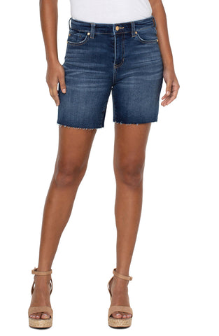 Kristy High Rise Short Cut Hem 7" - Fergus 1 