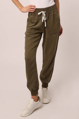 Jacey High Rise Drawstring Jogger