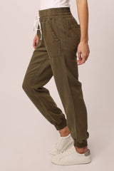 Jacey High Rise Drawstring Jogger
