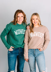 Midwest Graphic Cozy Sweatshirt
