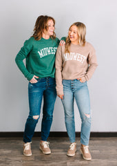 Midwest Graphic Cozy Sweatshirt