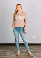 Midwest Graphic Cozy Sweatshirt