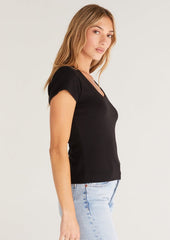 Sirena Short Sleeve Tee - Black