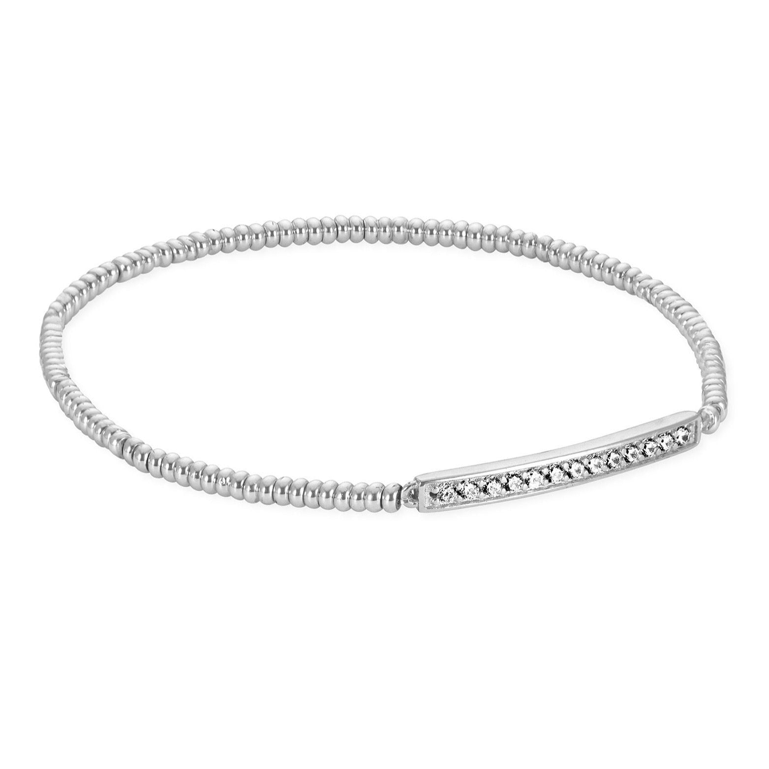 Addison Stretch Bracelet - Rhod Metal