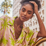 Amelia Chain Necklace - Gold Metal