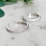 CZ Hoop Earrings