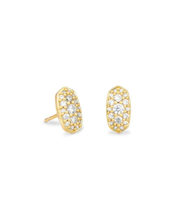 Grayson Crystal Stud Earring