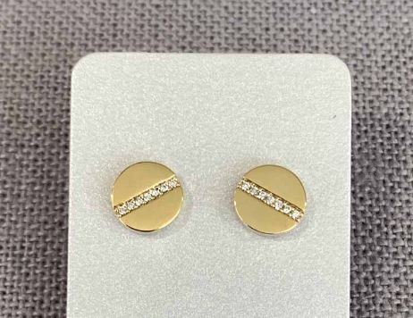 Nail Head Stud Earrings