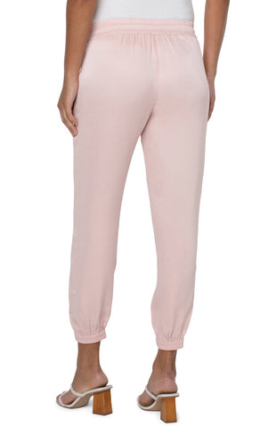 Easy Fit Elastic Jogger 27" - Ballet Pink